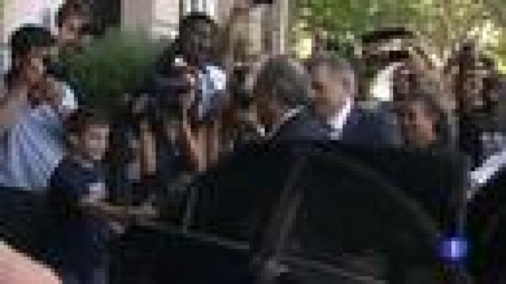 Telediario 1 - Las directivas se juntan en Madrid, en una comida anterior al partido de vuelta