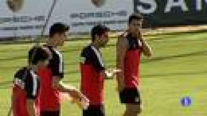 Telediario 1 - El Atlético de Madrid está preparado para la Supercopa de Europa