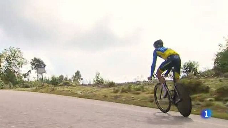 Todos saben que la contrarreloj de Cambados - Pontevedra es clave y por eso los cuatro corredores que luchan por la general han recorrido el trazado varias veces. Algunos como Alberto Contador hasta seis veces.