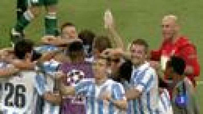 Telediario 1 - El Málaga espera rivales en la Champions