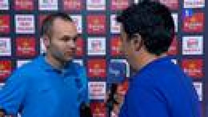 Iniesta: "Hemos dado al cara"