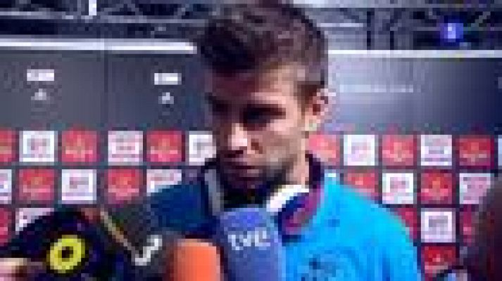 Piqué: "Hemos jugado una segunda parte de manual"