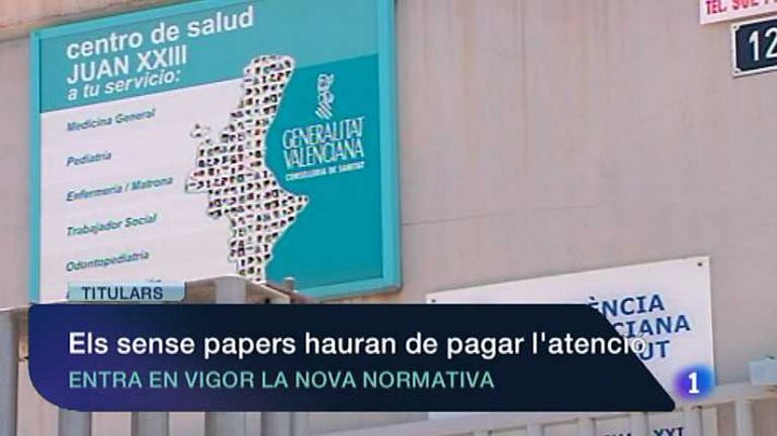 L'informatiu - Comunitat Valenciana - La Comunidad Valenciana en 2' -  30/08/12