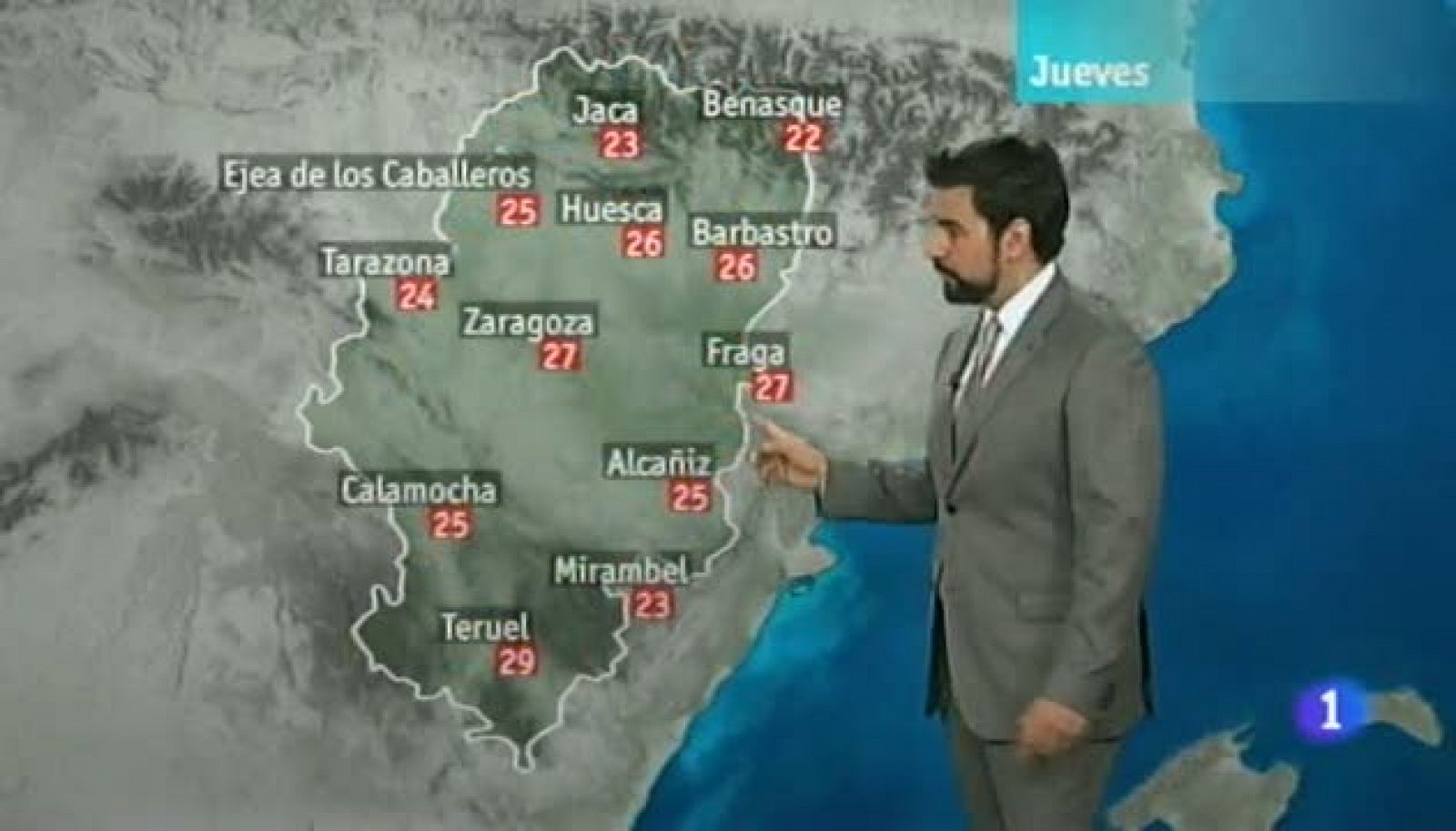 El tiempo en Aragón - 30/08/12 | Ver