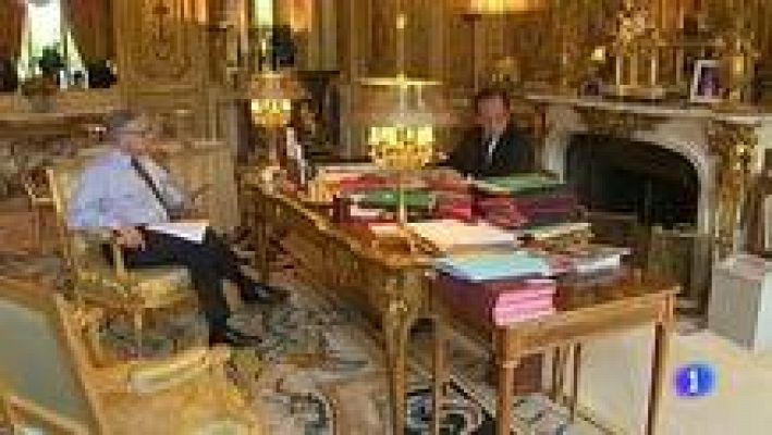 Telediario 1 - Hollande: el BCE debe intervenir