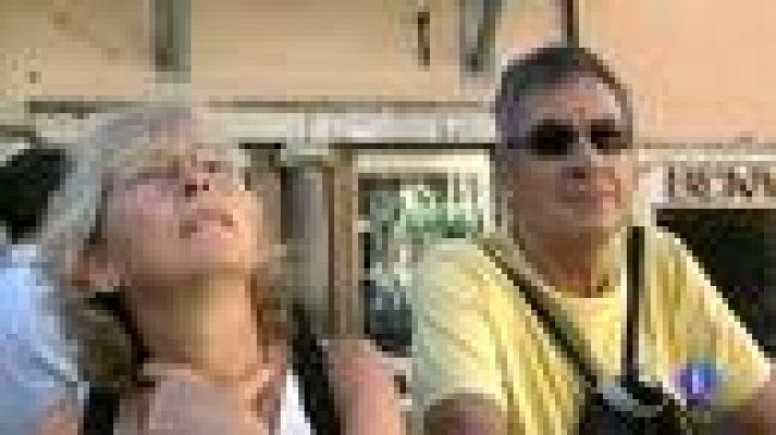 Telediario 1 - Restauración monumentos italianos