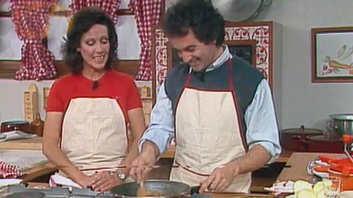 Con las manos en la masa - Fabes con chirlas,cebollas rellenas