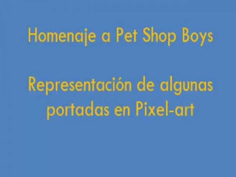 Homenaje a Pet Shop Boys - 287030