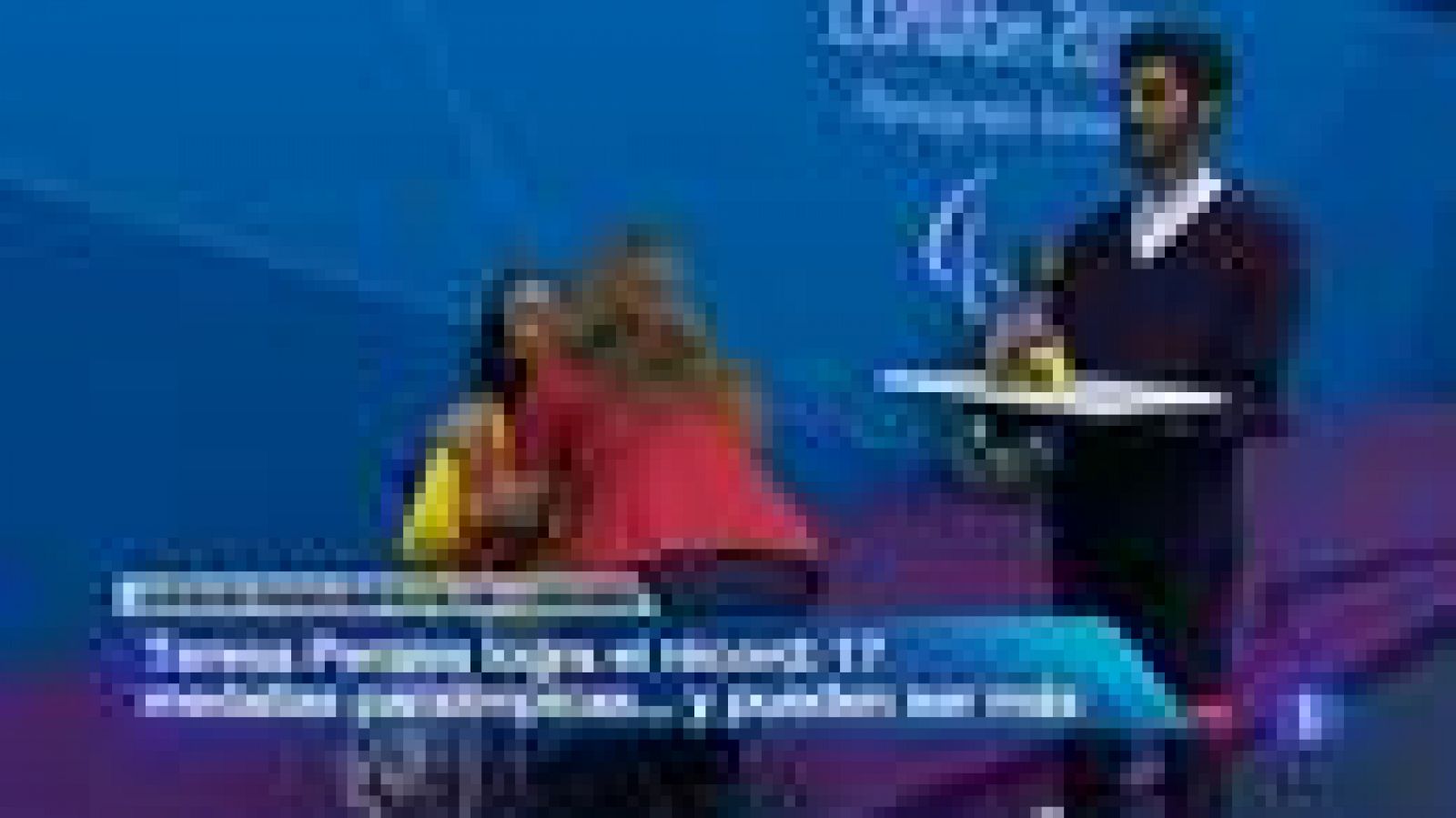 Telediario 1: Teresa Perales hace historia en el deporte español paralímpico, subiendo de nuevo al podio | RTVE Play