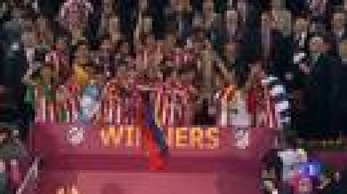 Telediario 1 - El actual campeón de la competición, el Atlético, cae en el grupo más fácil