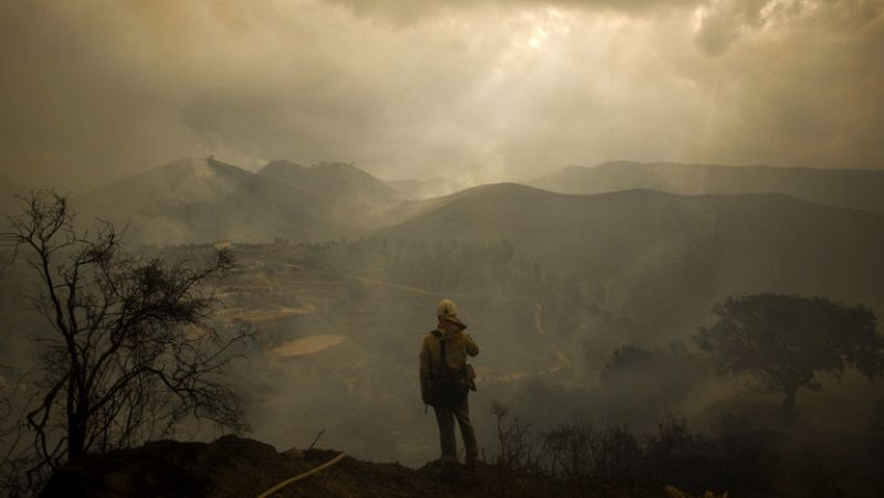 Muere un británico y un matrimonio resulta herido por quemaduras en el fuego de Málaga