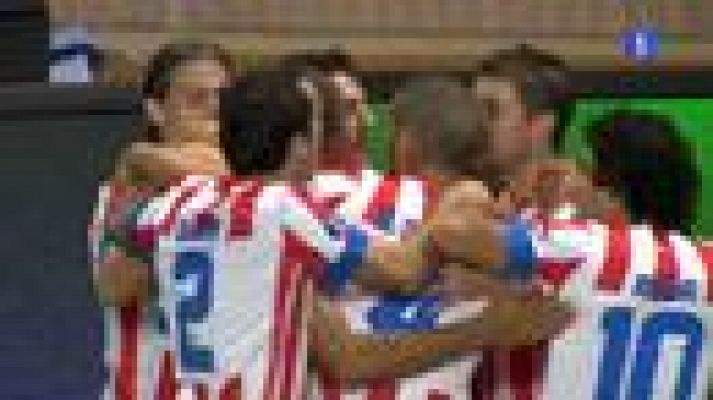 Champions League - Miranda amplía la goleada (0-4)