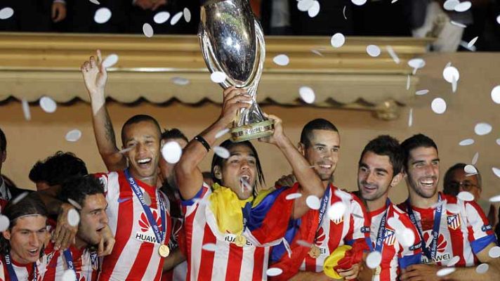Telediario 1 - El Atlético se come al Chelsea y gana la Supercopa