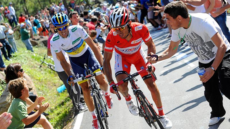 El español Joaquim Purito Rodríguez ha ganado la primera etapa de alta montaña de la Vuelta