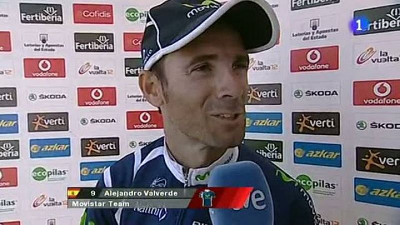 El corredor murciano reconoció a TVE al término de la 14ª etapa que no tuvo tiempo de preparar las llegadas en alto de la presente Vuelta a España.