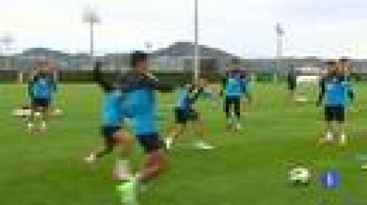 Telediario 1 - El Barça recibe a un incómodo Valencia