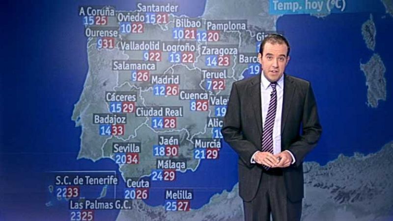 Cielo con intervalos nubosos en Baleares y este de Cataluña 