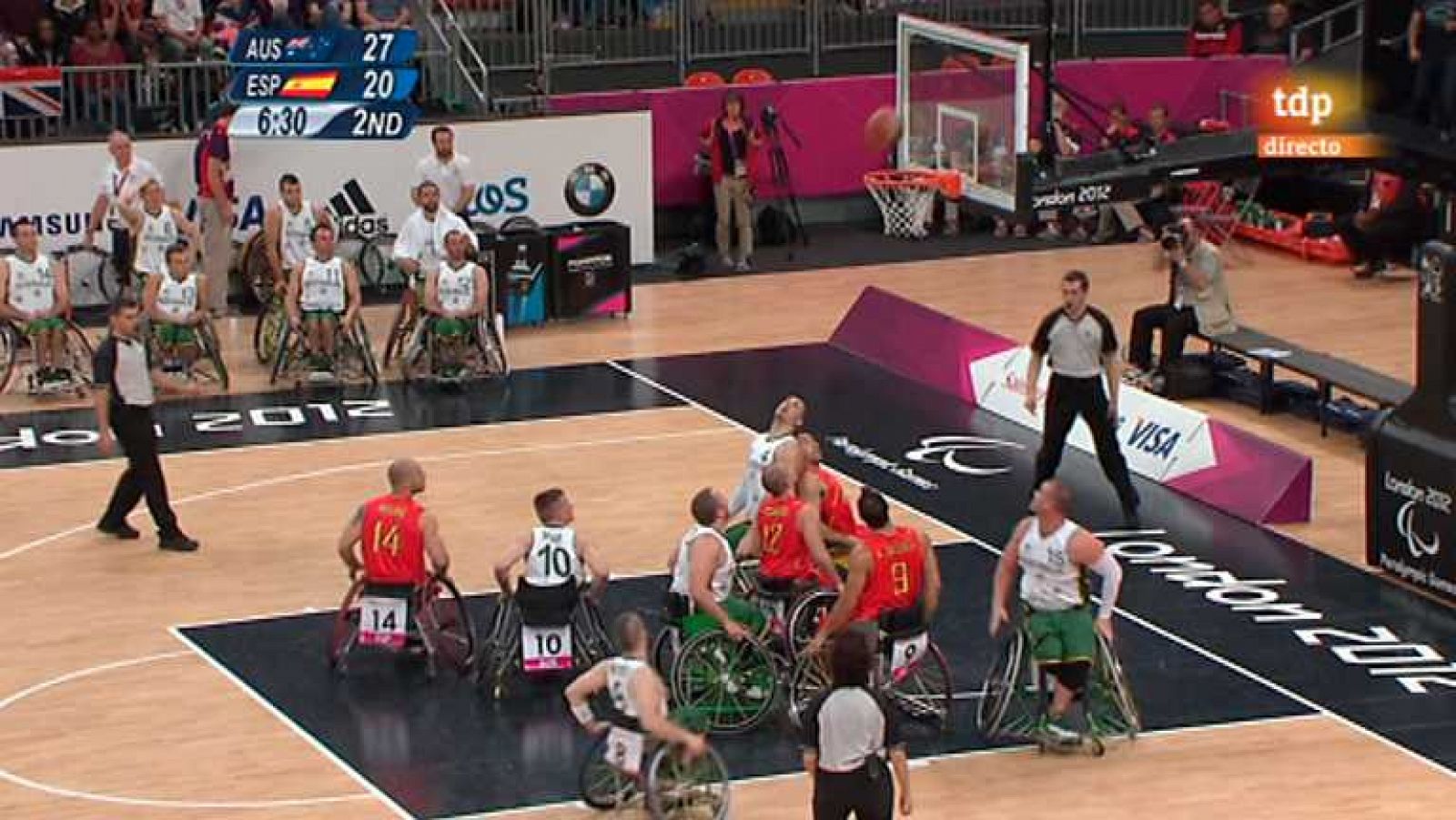 Juegos Paralímpicos Londres 2012 - Australia-España - Ver ahora 