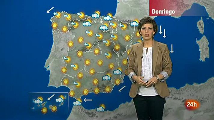 El tiempo - Chubascos fuertes en Cataluña y Bal