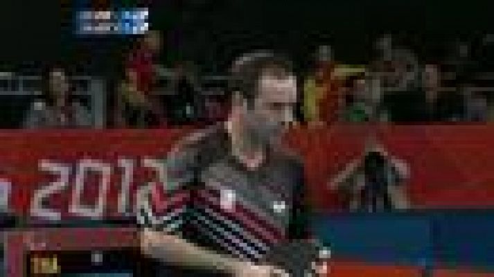  - Álvaro Valera, plata en tenis de mesa