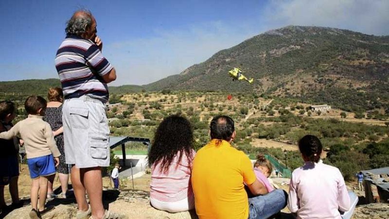 Nuevo incendio en El Real de San Vicente, en Toledo