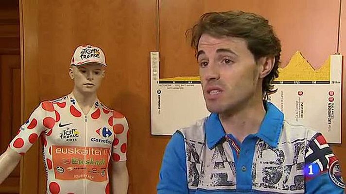 Samuel Sánchez confía en el ataque de Contador en los Lagos de Covadonga