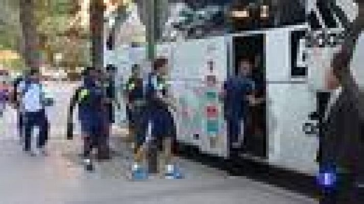 Telediario 1 - Cristiano apunta al once del Madrid