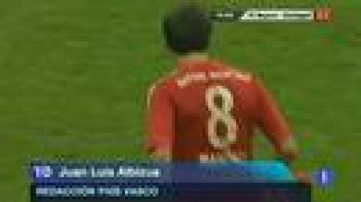 Telediario 1 - Josu Urrutia, presidente del Athletic de Bilbao, analiza las ausencias de Llorente y Javi Martínez