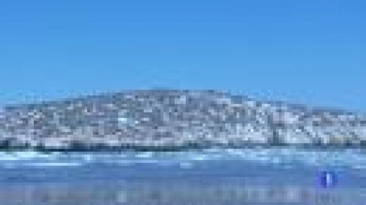 Telediario 1 - Evacuarán a los inmigrantes