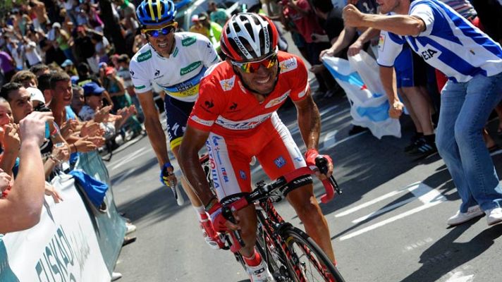 Purito vuelve a ganar el mano a mano con Contador