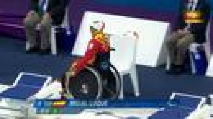 Paralímpicos: Prueba de 50 metros braza, Luque logra la plata