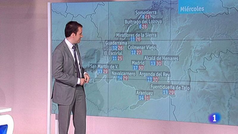 El tiempo de la Comunidad de Madrid - 04/09/12