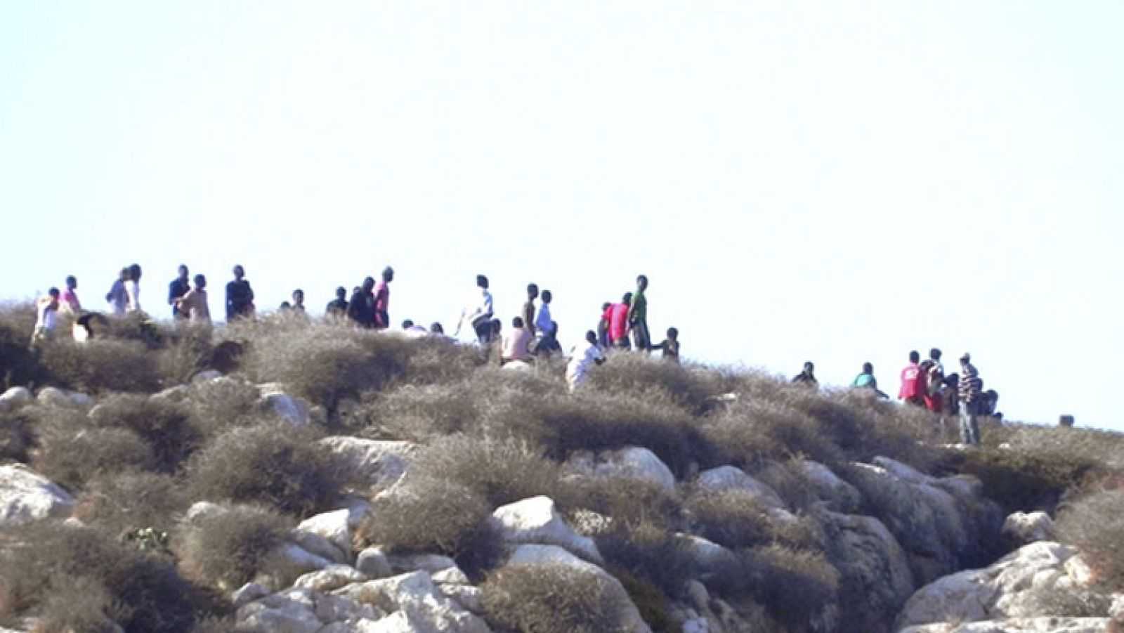 La Guardia Civil y la gendarmeria marroquí han desalojado esta madrugada a los 81 inmigrantes que permanecían en Isla de Tierra