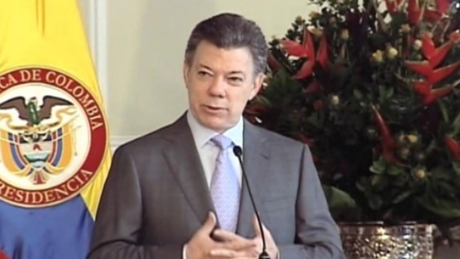 El presidente colombiano, Juan Manuel Santos, quiere que el diálogo con la guerrilla de las FARC comience dentro de unas semanas