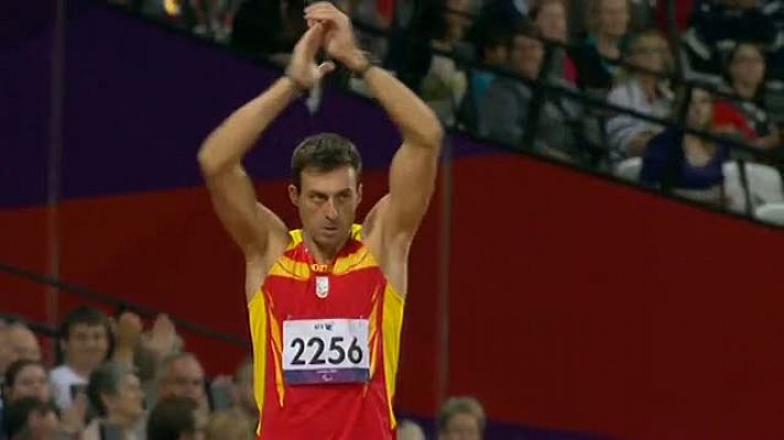  - Expósito, oro en longitud en los Paralímpicos de Londres 2012