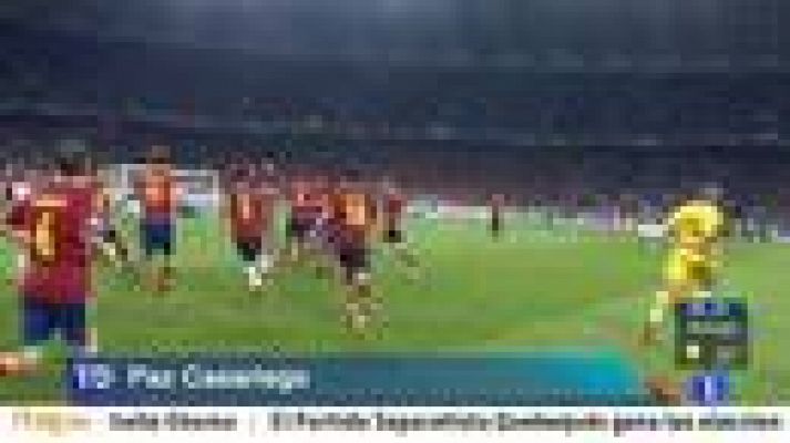 Telediario 1 - El Comité Paralímpico Internacional y Casillas-Xavi optan al Príncipe de Asturias