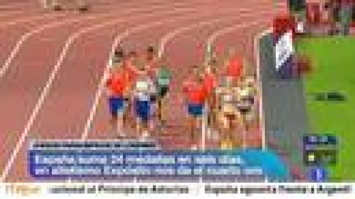 Telediario 1 - Más medallas para los paralímpicos en la sexta jornada