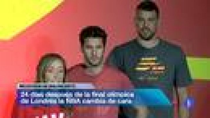 Telediario 1 - La selección de baloncesto quiere ganar el Mundial 2014