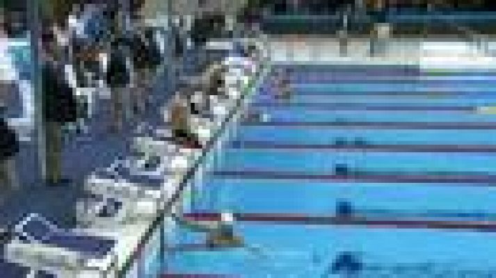 Richard Oribe, plata en 100 metros libres