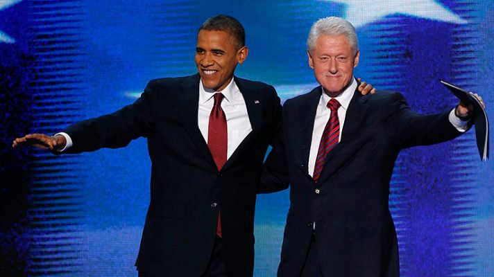 Telediario 1 - Clinton nomina a Obama candidato