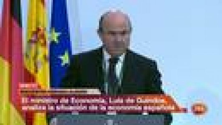 Informativo 24h - De Guindos defiende que España sigue la senda de las reformas de Alemania