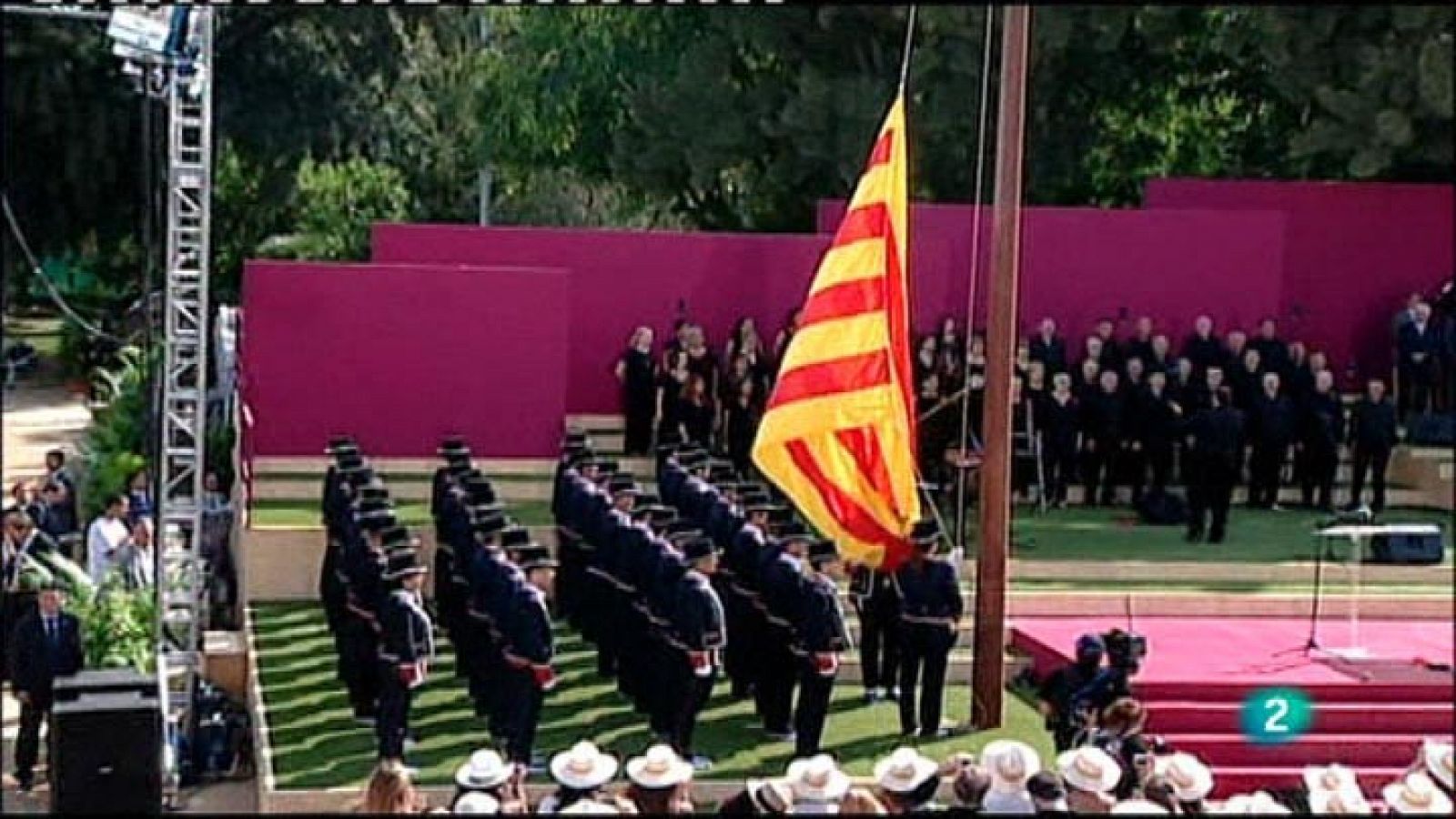 L'Informatiu Vespre - Marxa de l'11S  -  05/09/2012