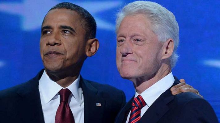 Clinton apoya a Obama