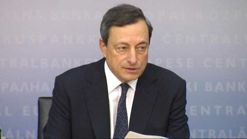  Draghi afirma que la compra de deuda del BCE es para garantizar la irreversibilidad del euro