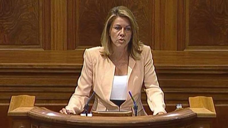 Cospedal anuncia que quiere reformar la ley electoral de Castilla La Mancha 