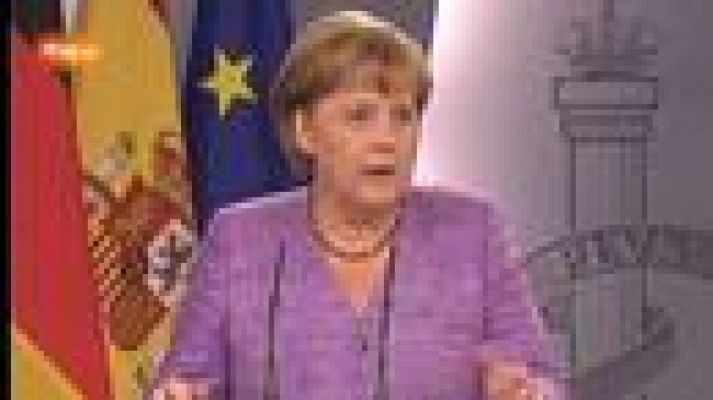 Informativo 24h - Merkel se confiesa "impresionada" por las reformas de Rajoy y dice que "vamos por la senda correcta"