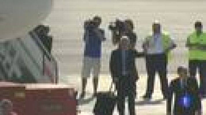 Telediario 1 - Los vigueses no pudieron ver a la selección