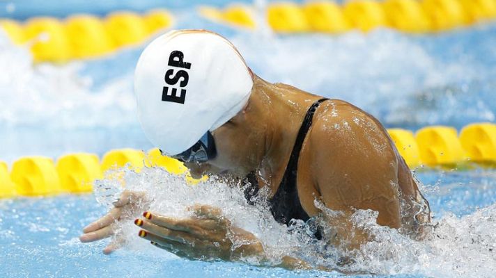 Telediario 1 - Michelle Alonso, récord paralímpico en natación 100 m braza