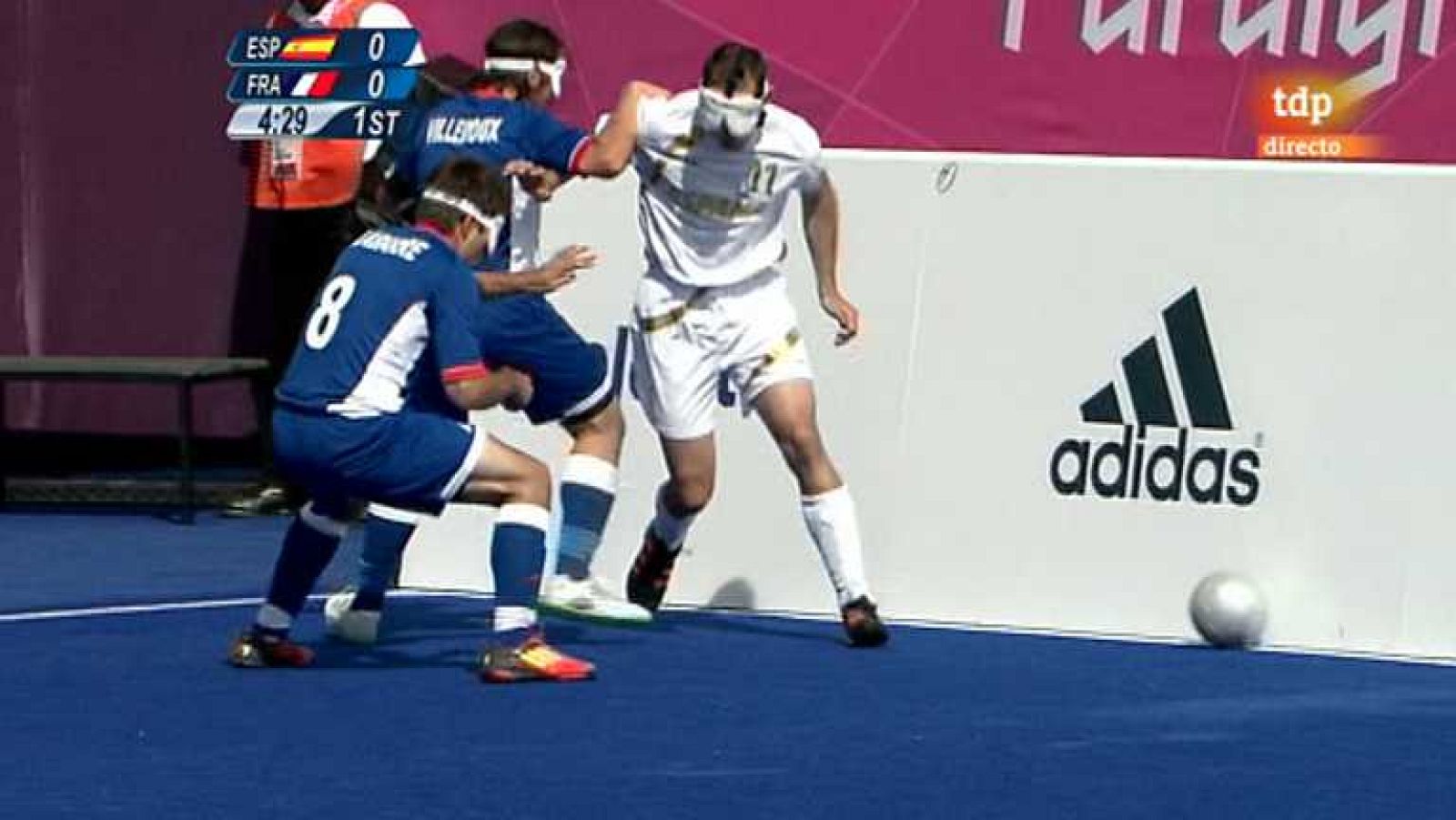 Juegos Paralímpicos Londres 2012 - Fútbol 5, 1ª semifinal: España-Francia - Ver ahora