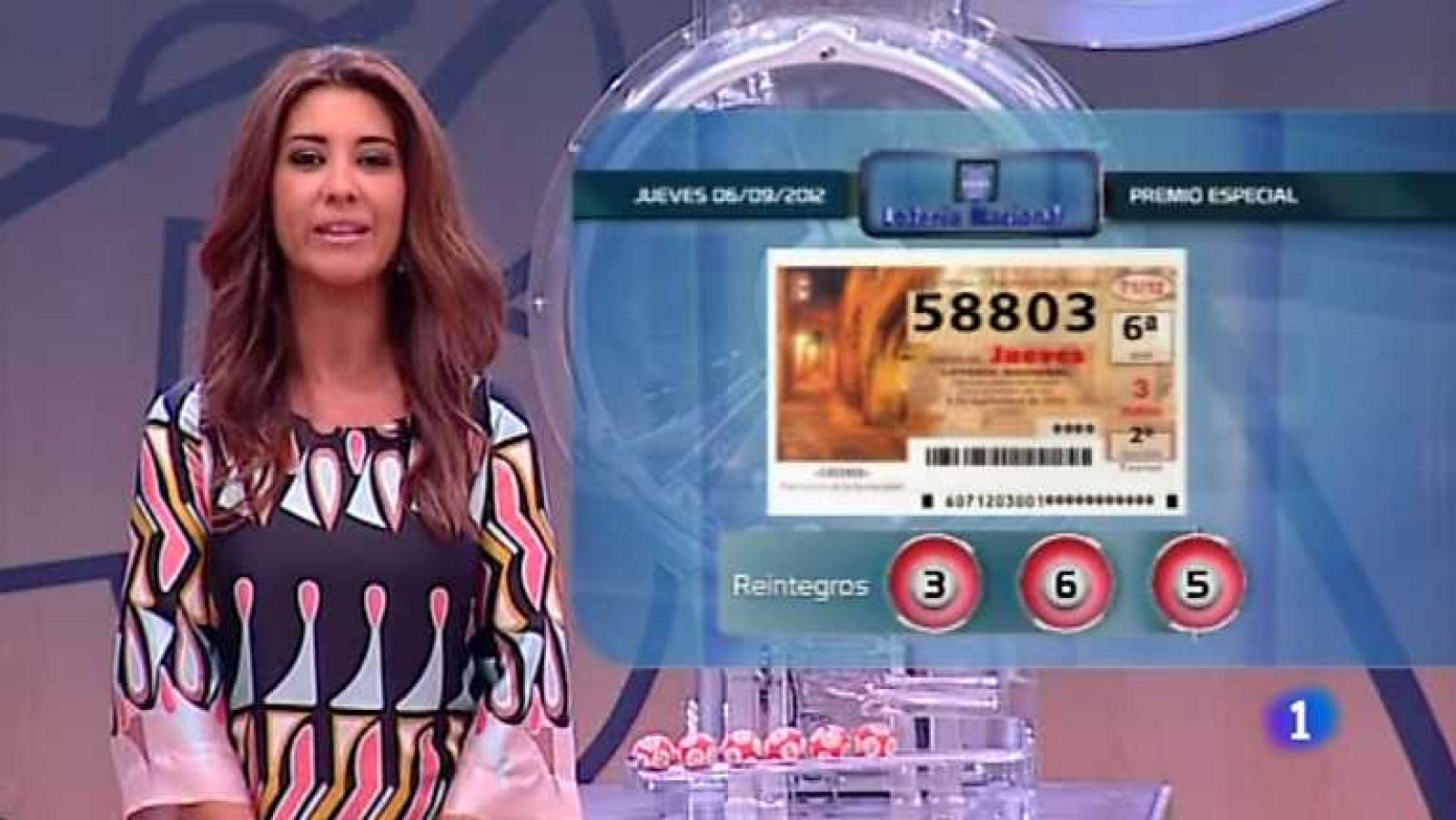 Lotería Nacional y Primitiva - 06/09/12 - Ver ahora